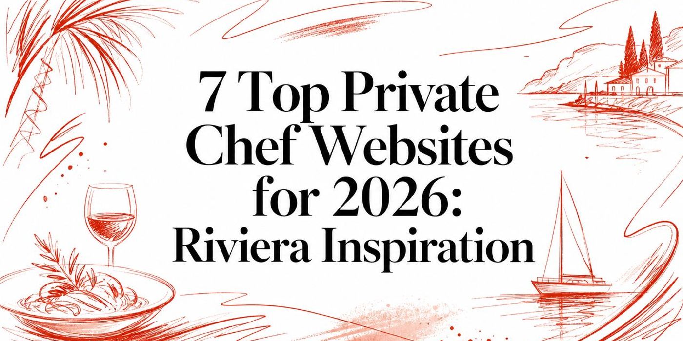 7 Top Private Chef Websites for 2026: Riviera Inspiration