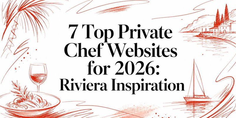 7 Top Private Chef Websites for 2026: Riviera Inspiration