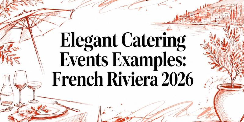 Elegant Catering Events Examples: French Riviera 2026