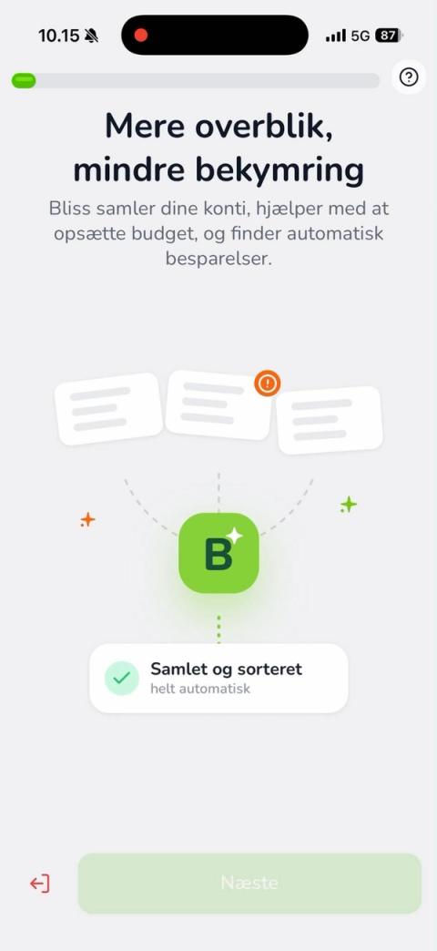 Velkomstskærm: Mere overblik, mindre bekymring