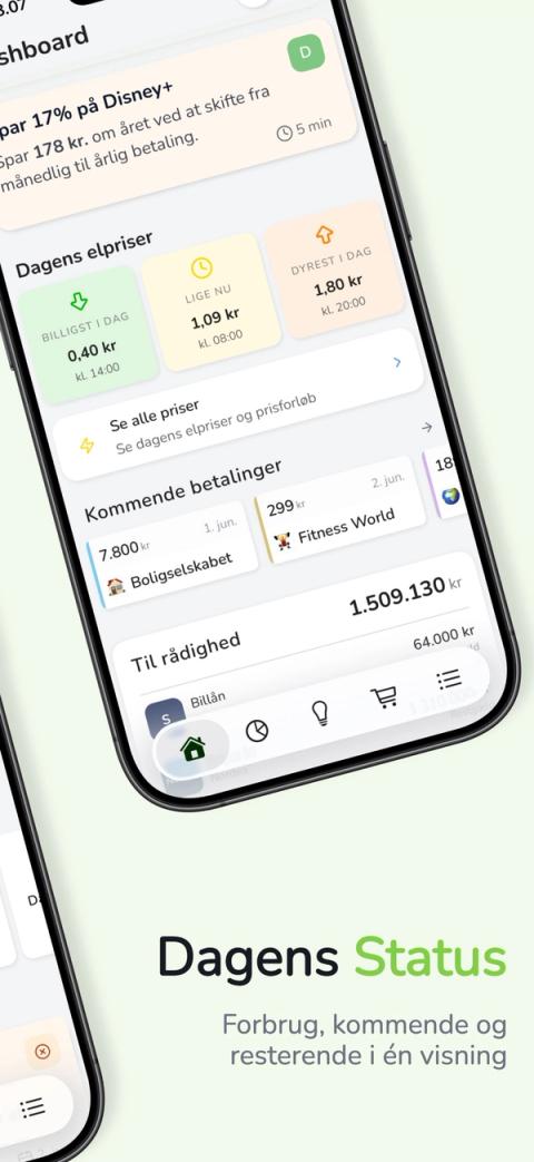 Bliss Budget app skærmbillede 2