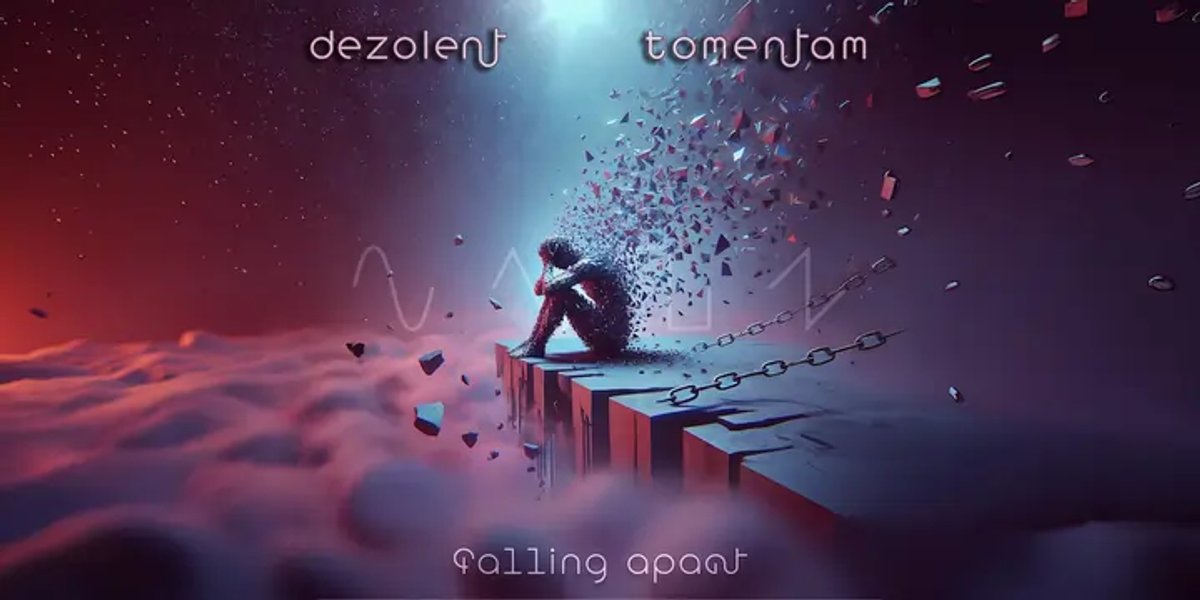 Cover art for “Falling Apart” by Dezolent and Tomentam featuring fendi mars