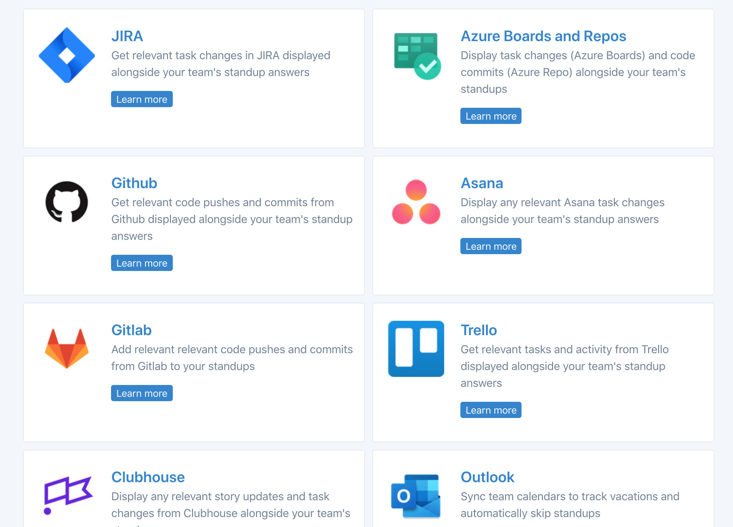 ScrumGenius November Product Updates - integrations