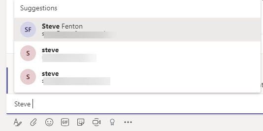 Microsoft Teams Updates (July - September) -- @-less mentions