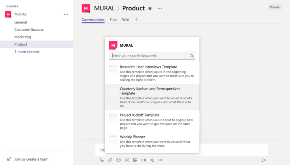 MURAL for Microsoft Teams