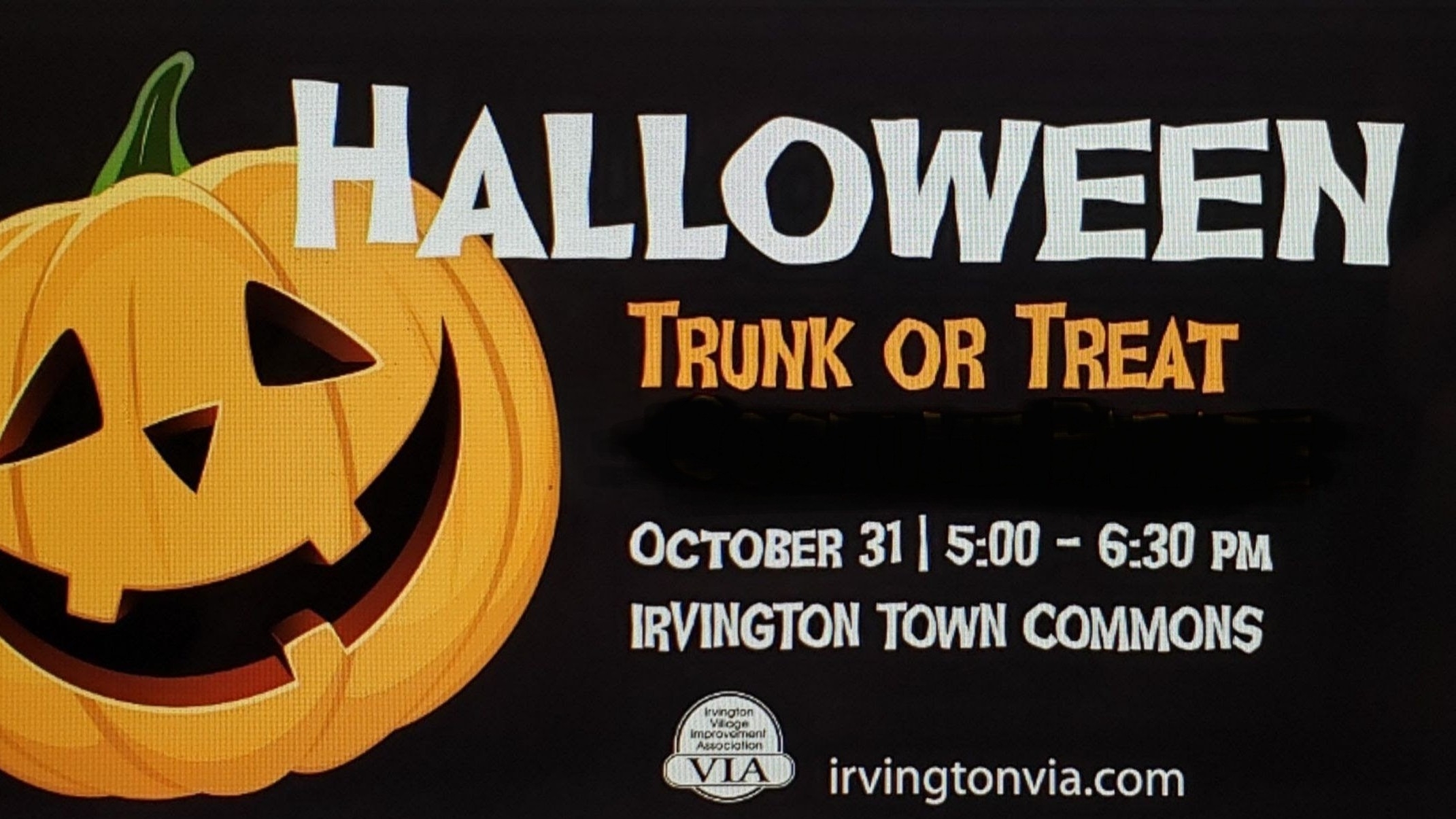 -- Halloween Trunk or Treat