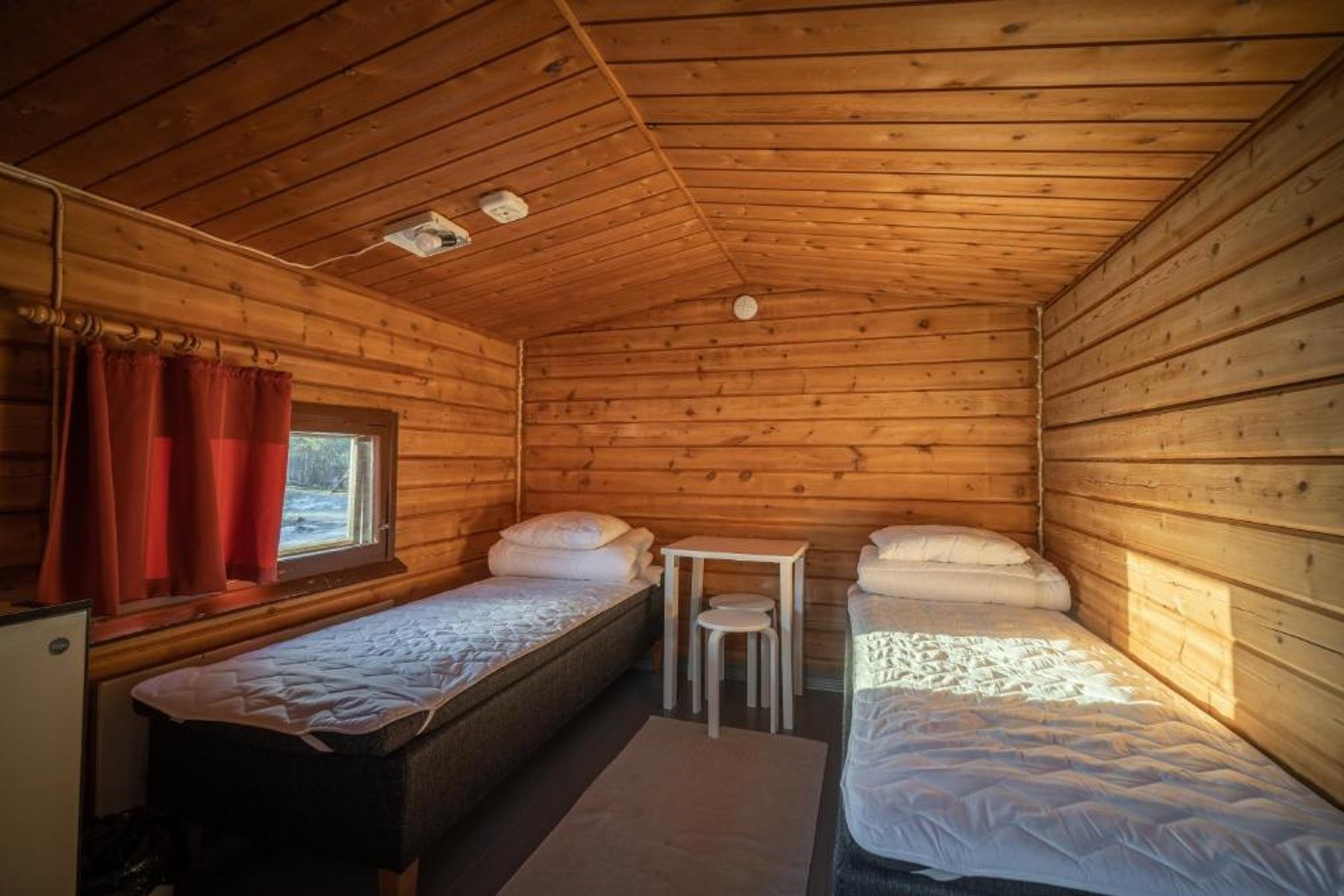 Cottage 4 at Ivalo River Camping, accommodation for two guests