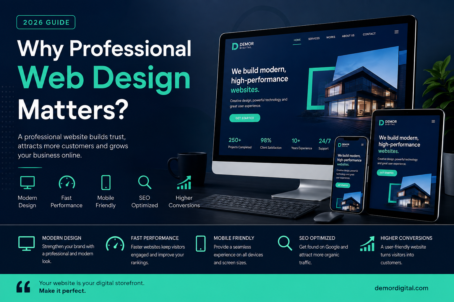 Why Is Professional Web Design Important? 2026 Guide for Businesses