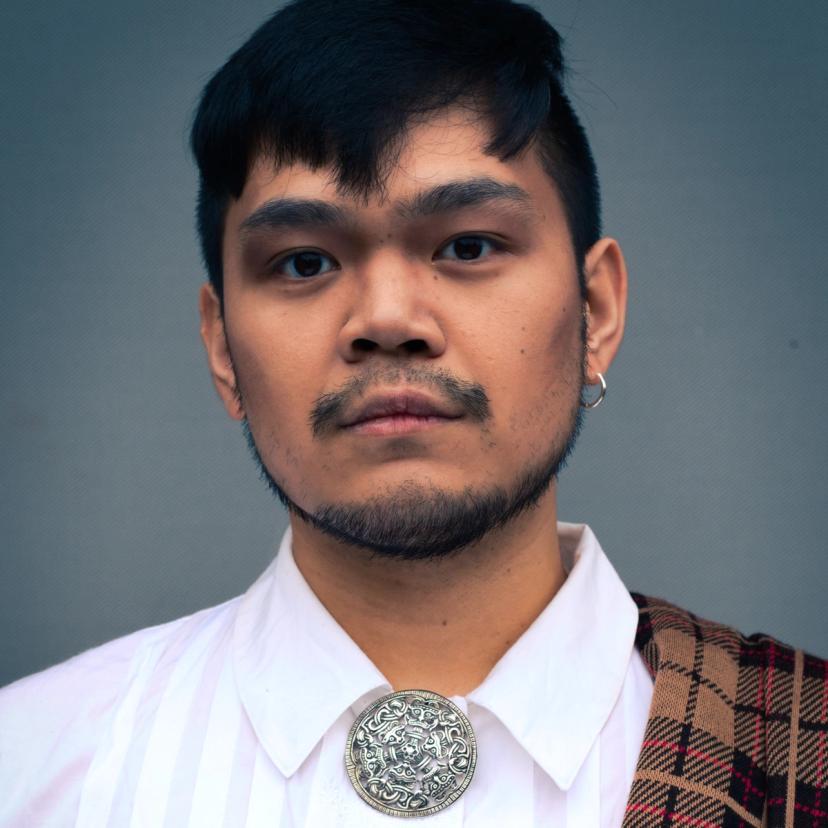 Portrettbilde av adelsmannen Ross, som har kiltstoff over skulderen.