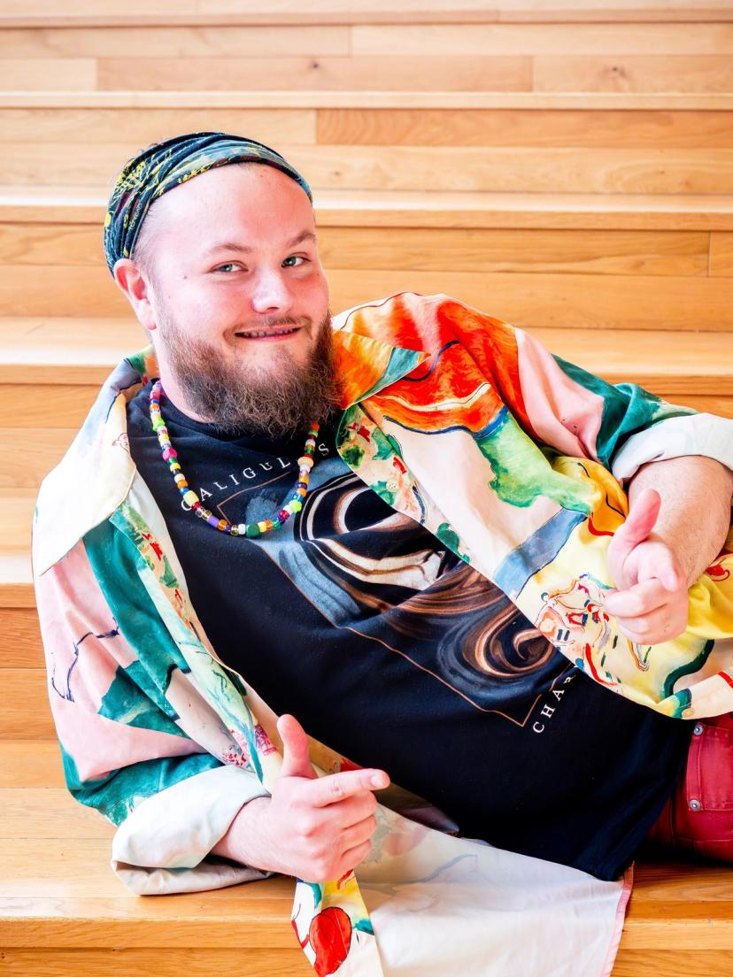 Bilde av Peder Lexau som Kurt-André