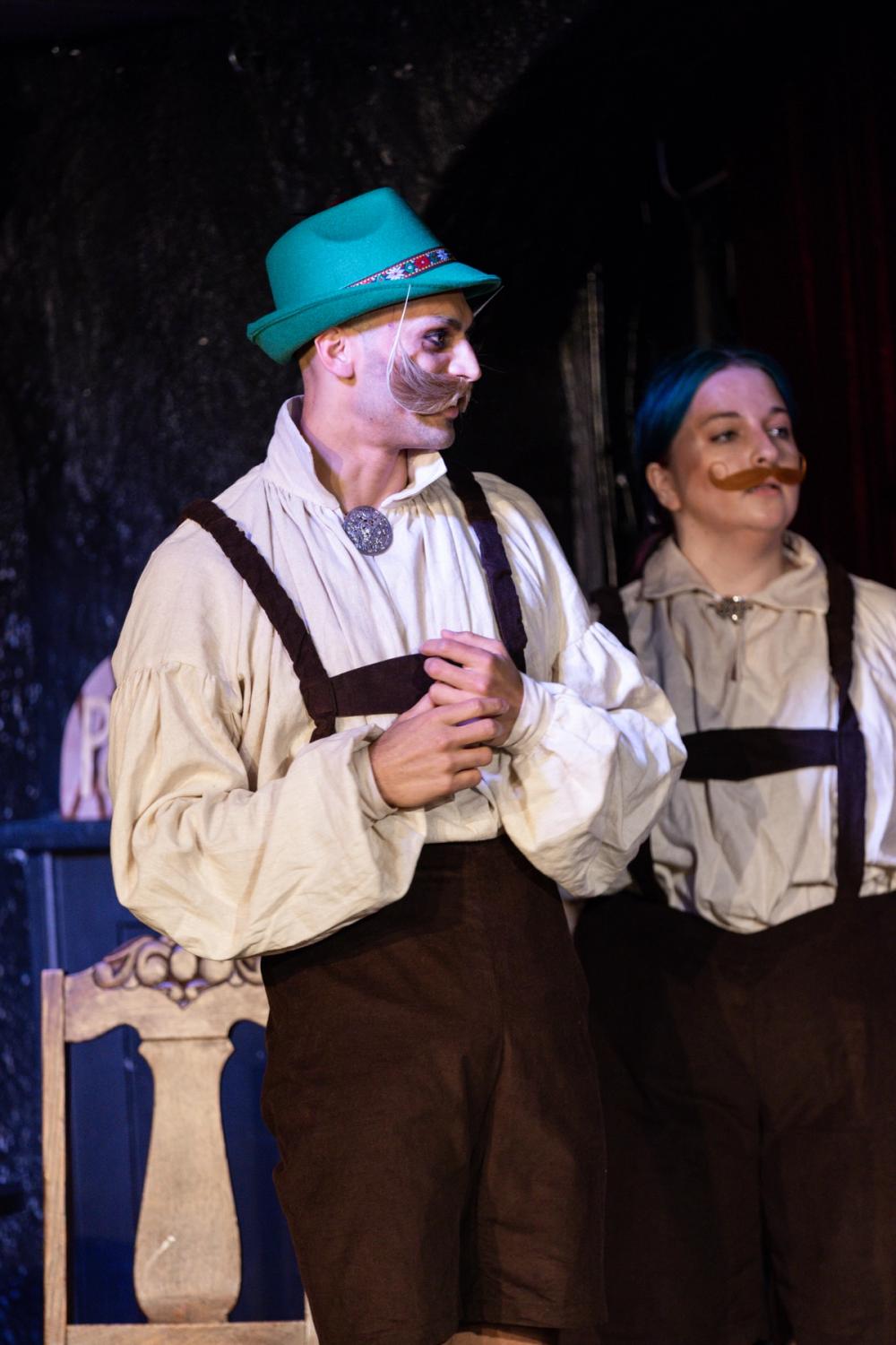 Nervøse menn i lederhosen