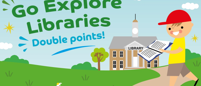 Go Explore Libraries - Double points