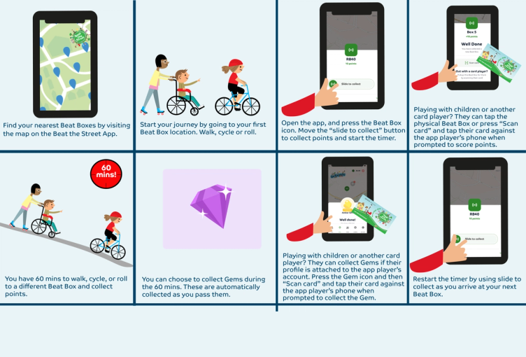 How to Play Beat the Street with the app