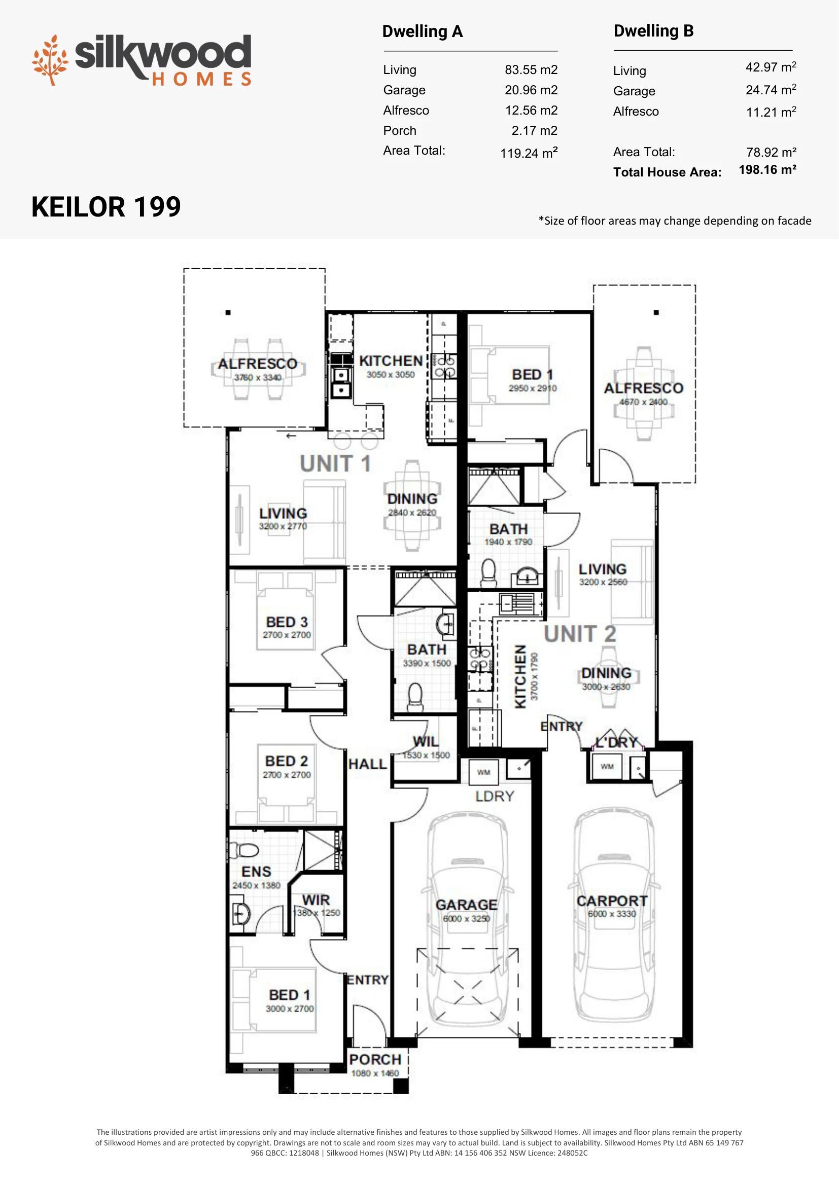 Willow Road Redbank Plains Architectural Floorplan