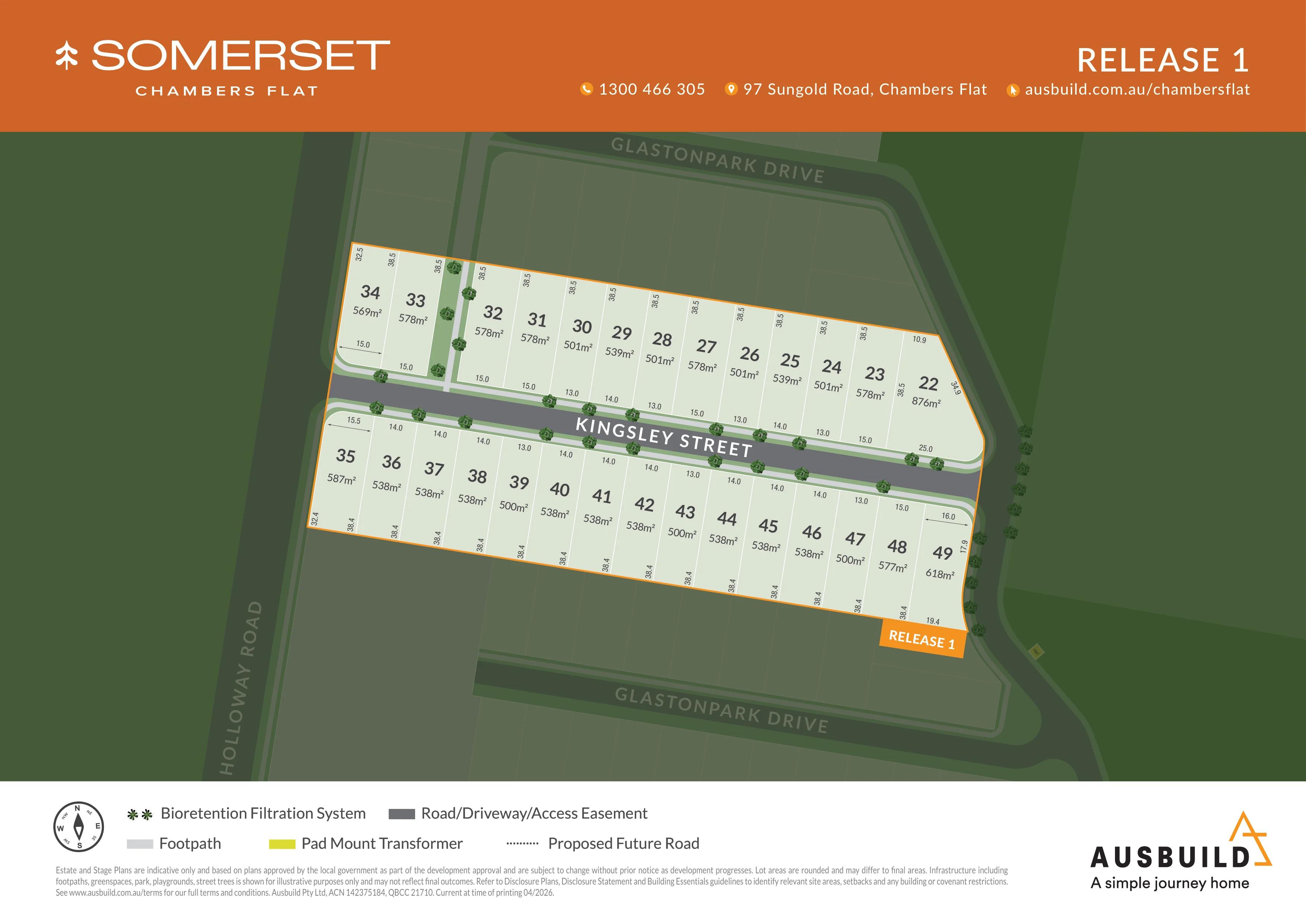 Somerset Chambers Flat Release 1 Masterplan & Lot Layout