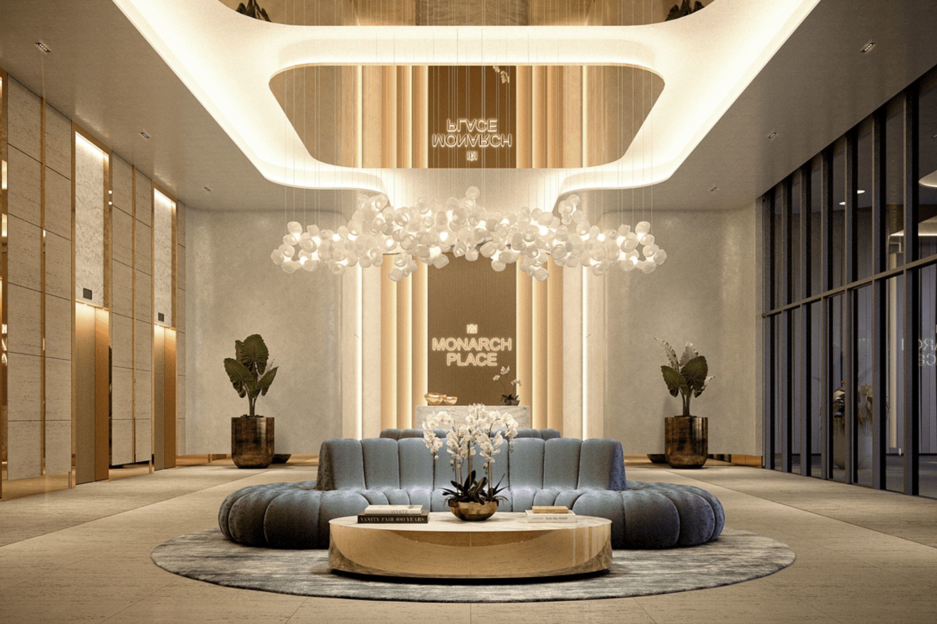 Monarch Place Grand Lobby and Concierge