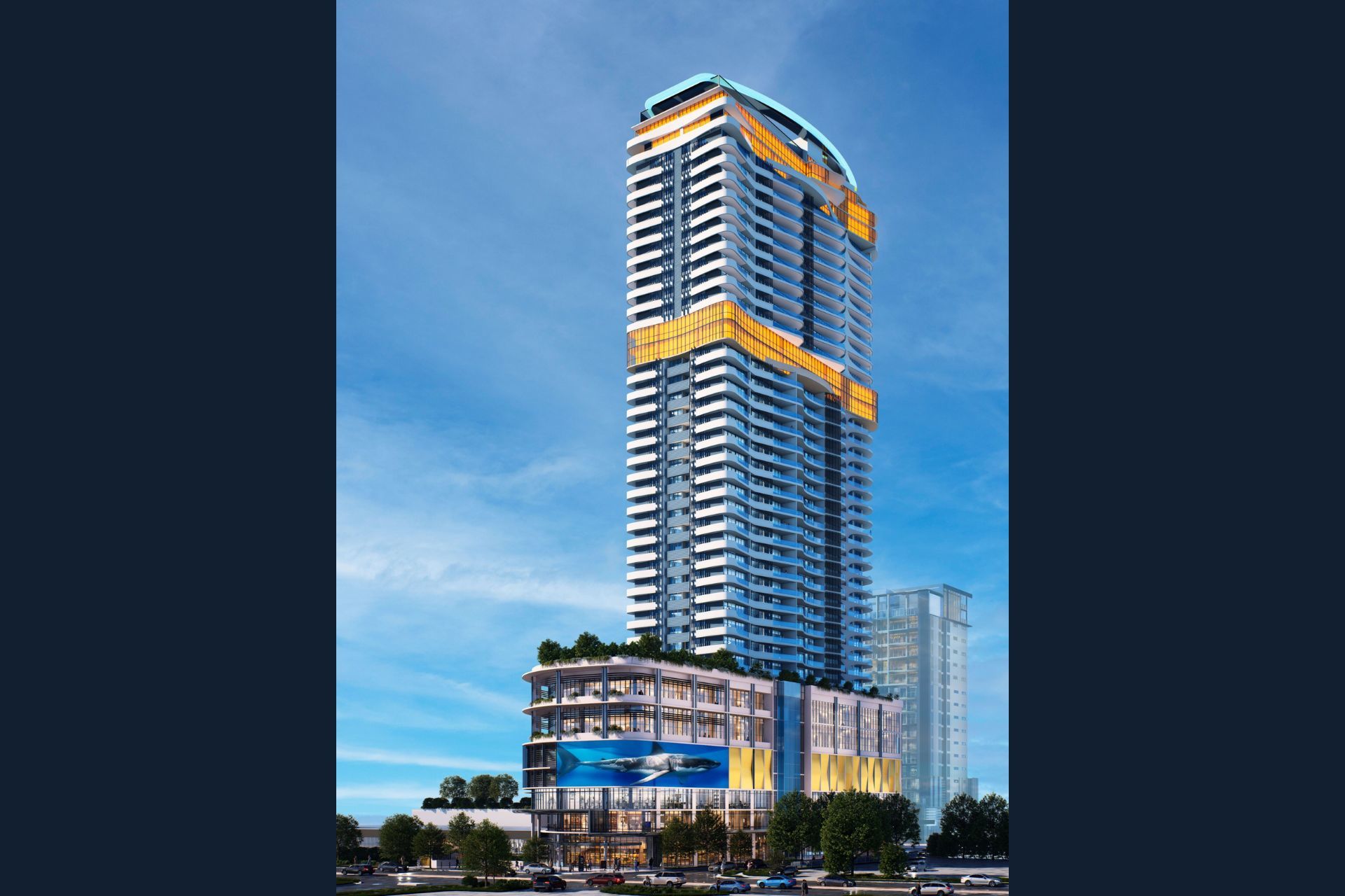 Monarch Place Master Bedroom with Ocean Views
