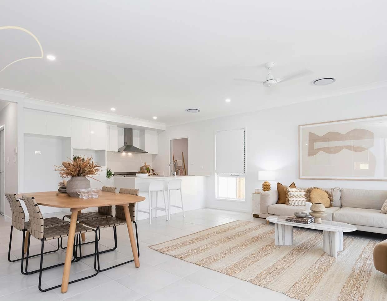 The Sanctuary Warner Display Home Open-Plan Living & Dining