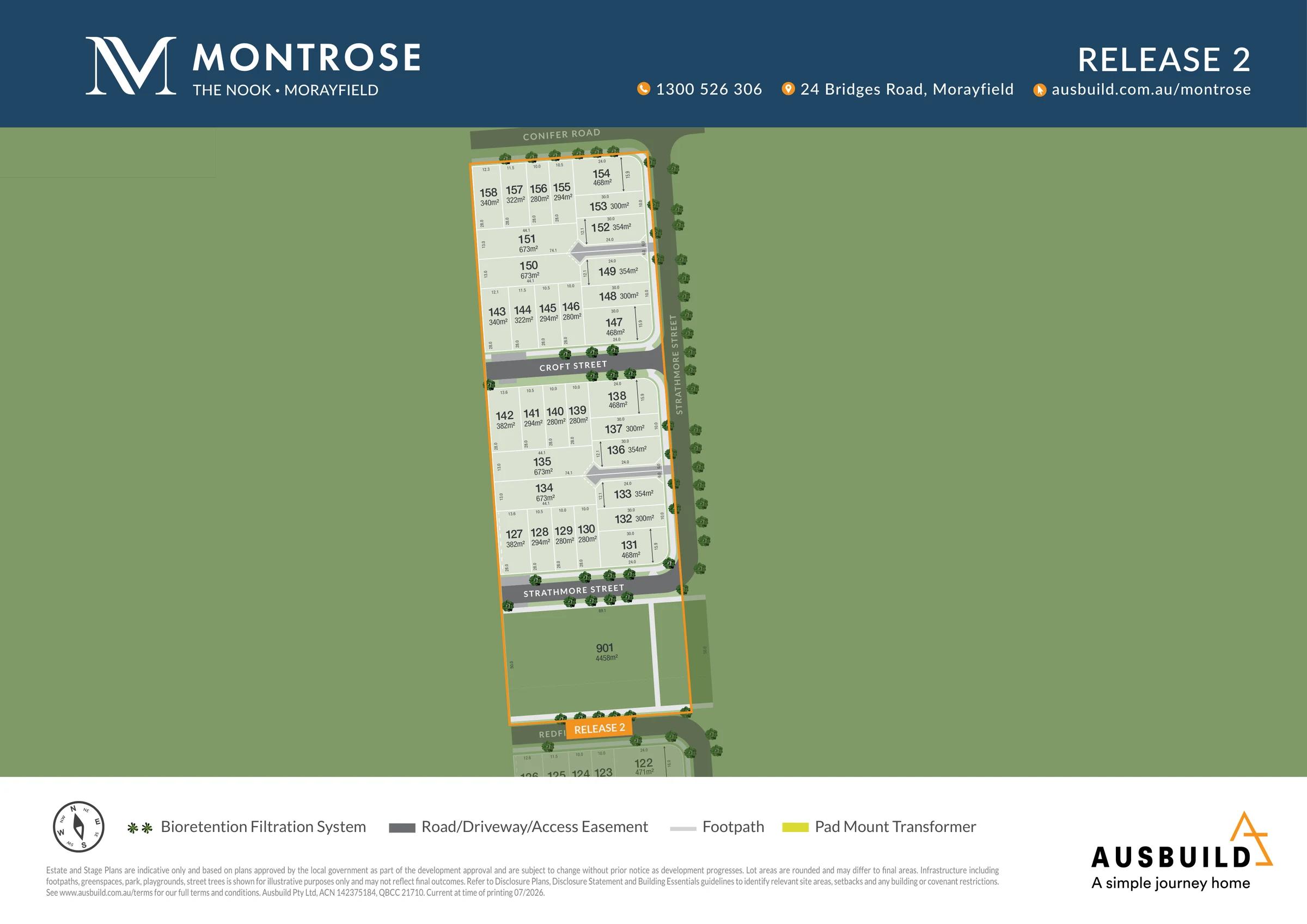 Montrose Morayfield Release 2 Masterplan Layout