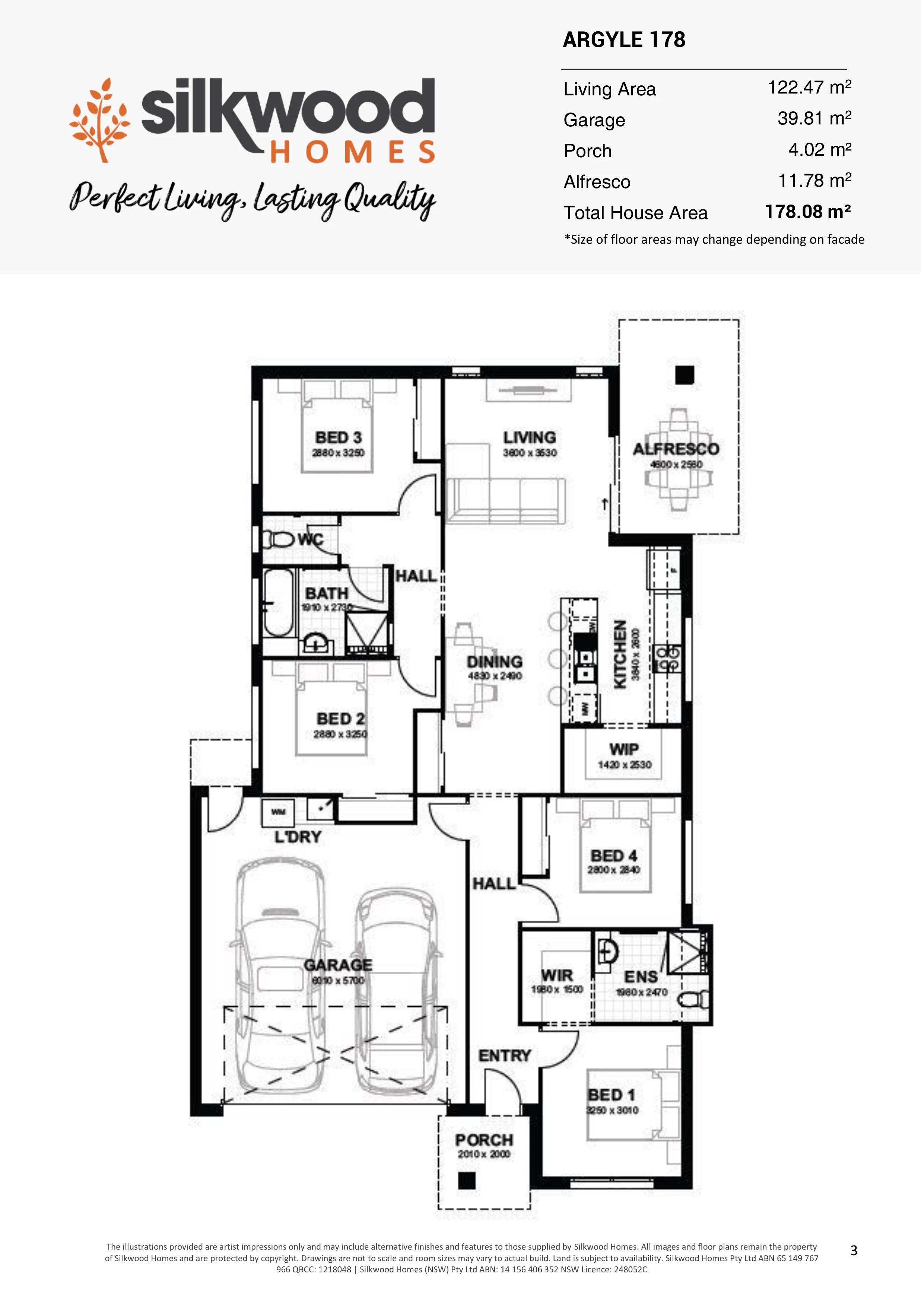 Kinma Valley Morayfield Architectural Floorplan