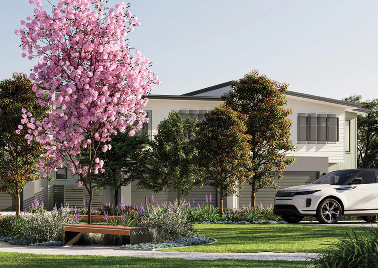 Lilia Pallara Contemporary Double-Storey Facade
