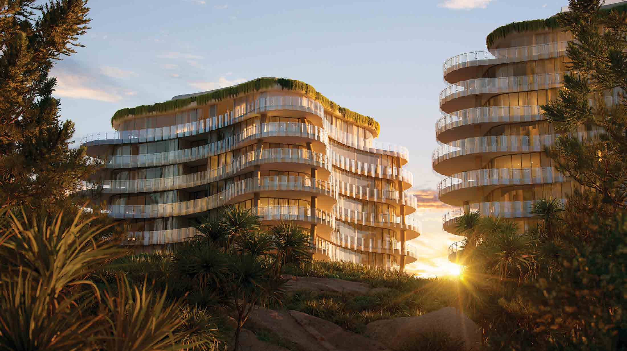 Greenmount Residences - Exterior Architecture & Headland Setting
