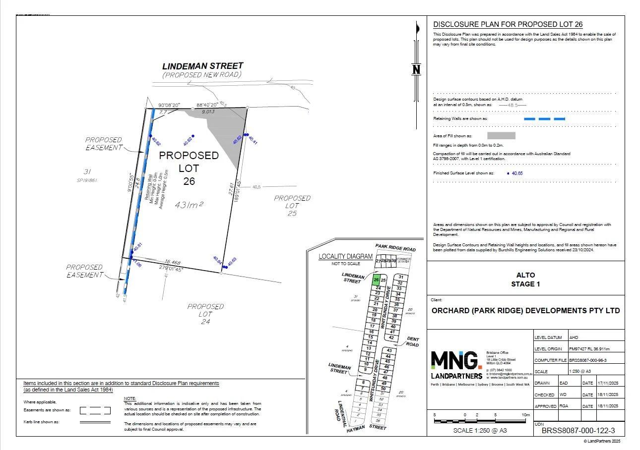 Alto Park Ridge Community Masterplan