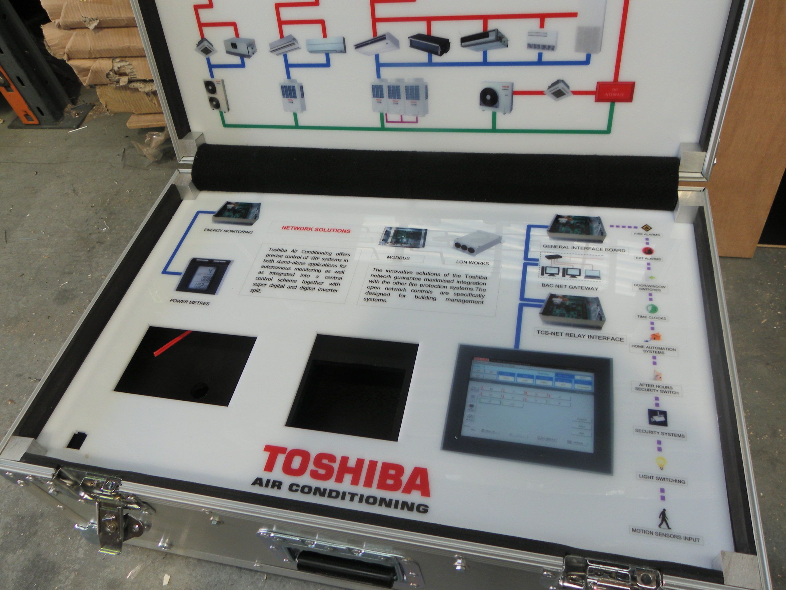 Custom Heavy Duty Aluminium Briefcase With Mounting Panels (view 5 of 7)