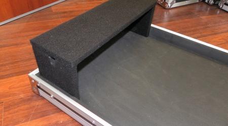 Custom Mixer Road Case With Front Blocking and Doghouse