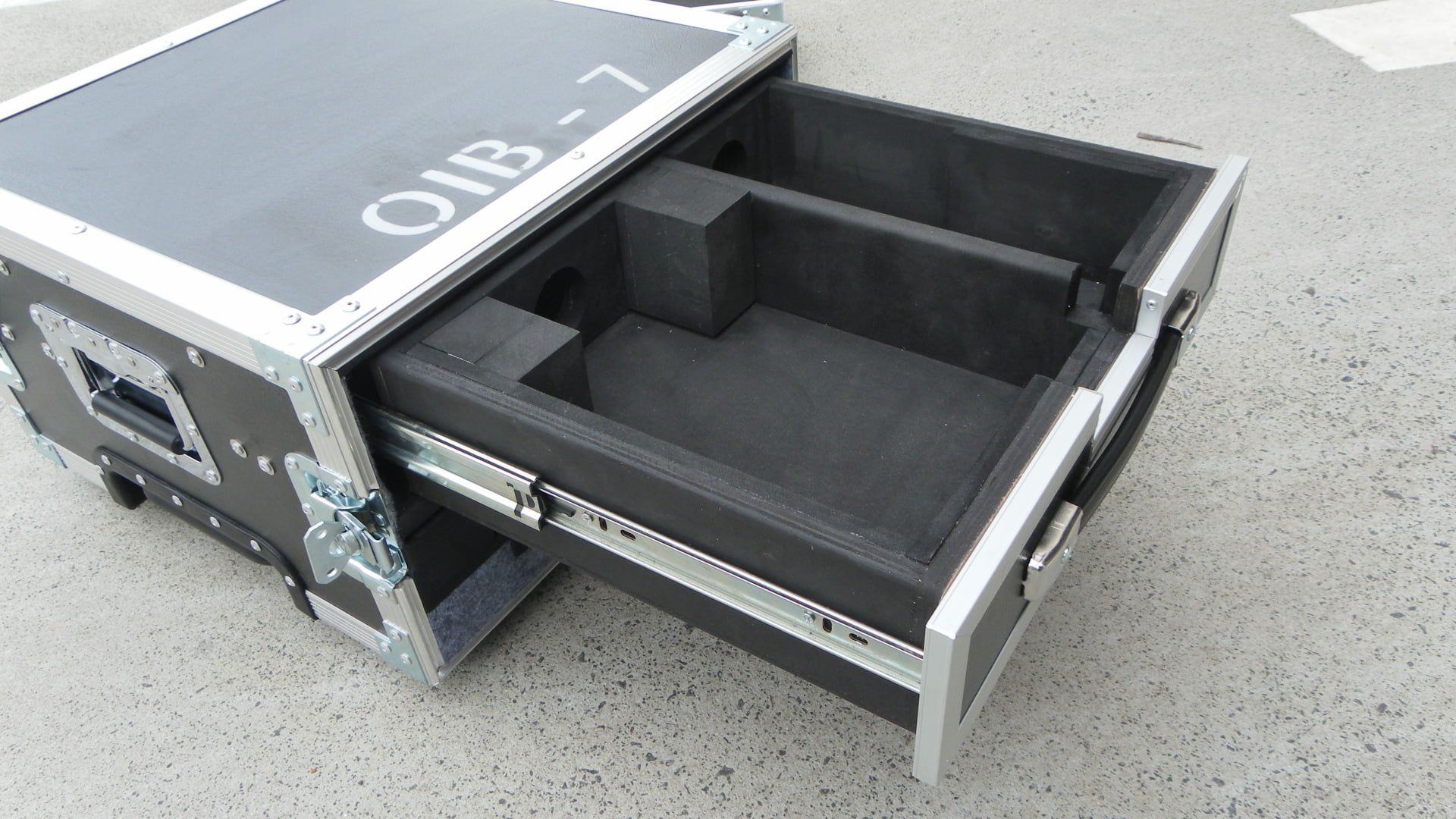 Custom Roller Packer With Drawers and Trolley (view 4 of 10)