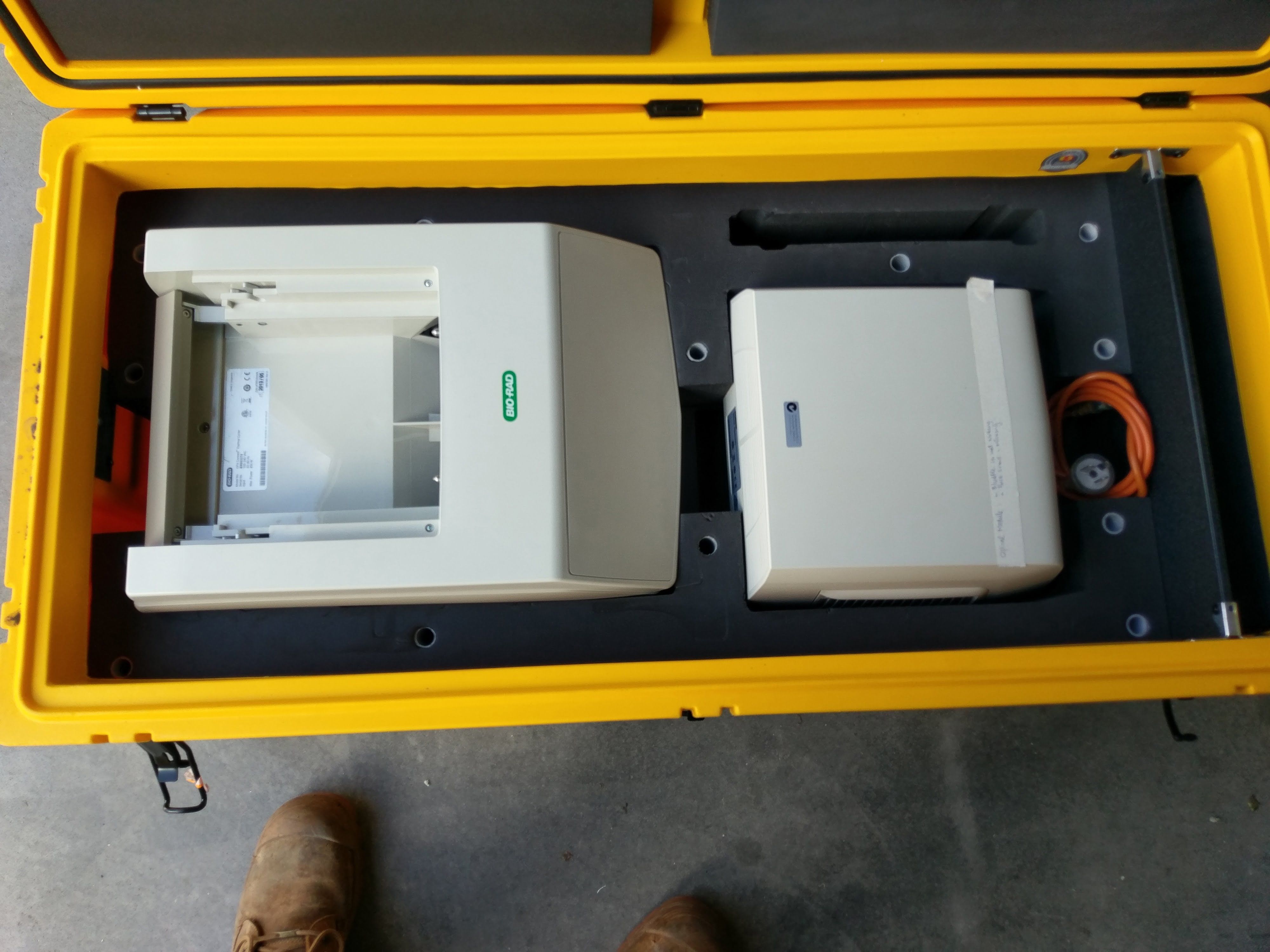 Custom Foam Insert For Yellow Trimcast Spacecase (view 4 of 4)