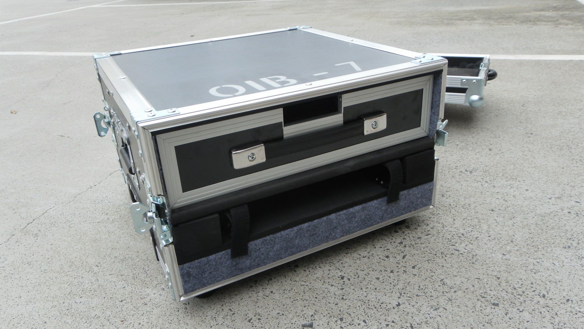 Custom Roller Packer With Drawers and Trolley (view 5 of 10)