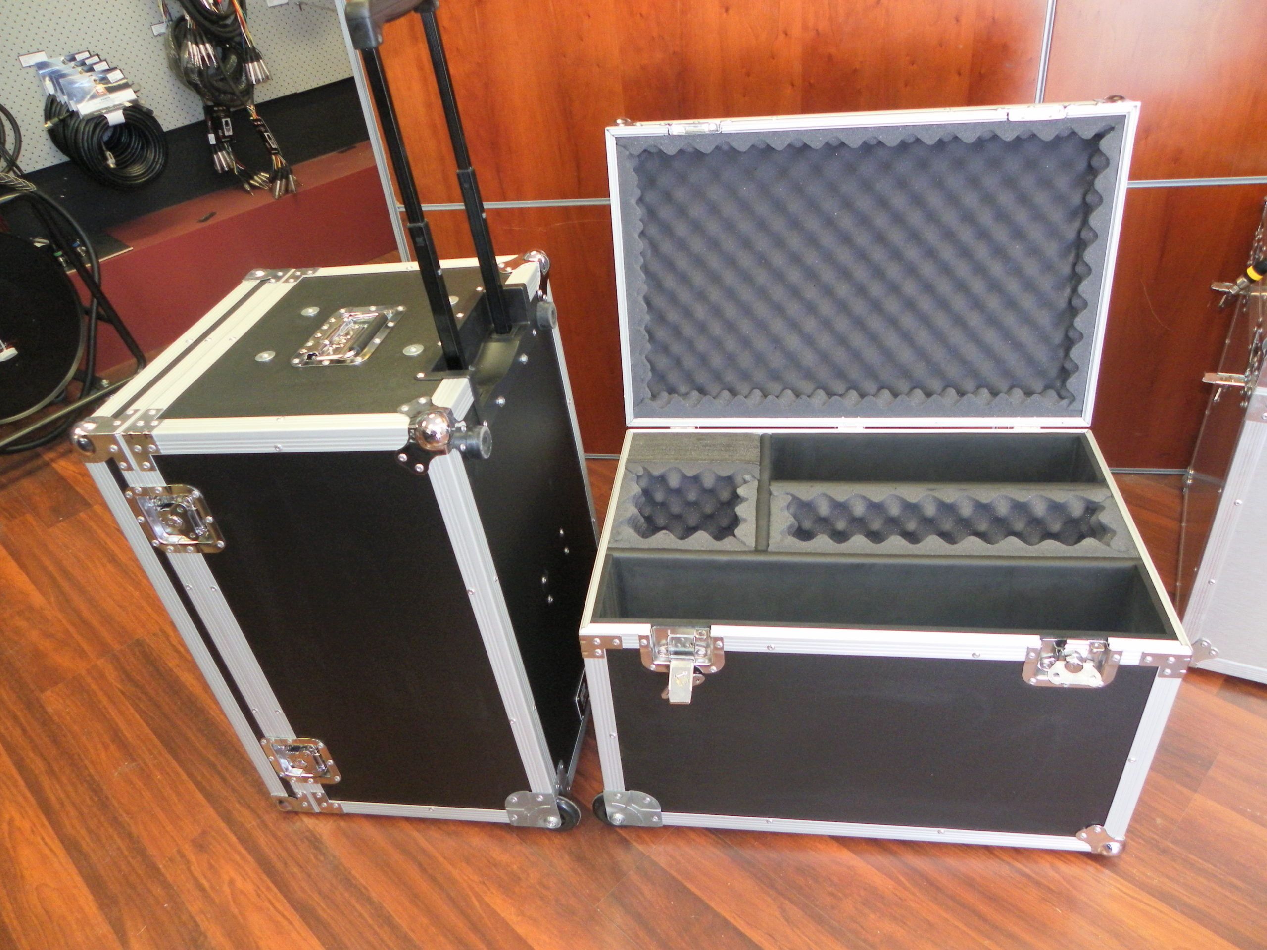 Custom Printer Road Case Lift Off Lid on Wheels (view 6 of 7)