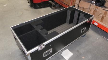Custom Triple Screen Case With Storage Compartment