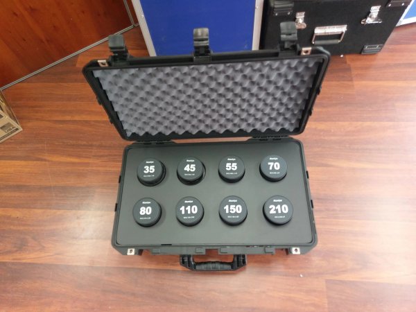 Pelican Custom Foam Insert For 1555 Case To Suit Camera Lenses