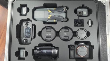 Custom Foam Insert For Pelican Case With Drone Camera Lense Cutouts