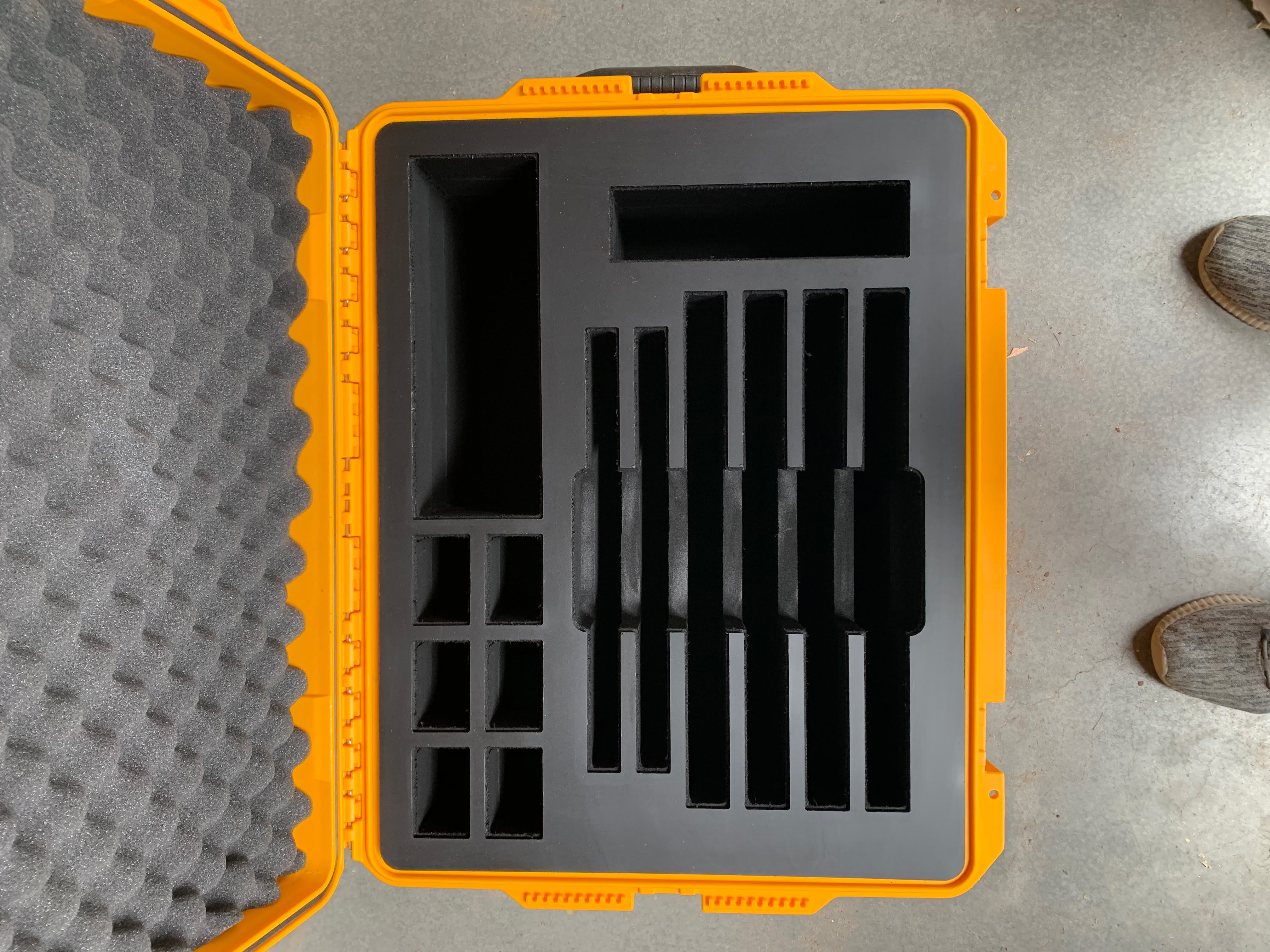 Yellow Pelican Case Custom Foam Insert For Tablets and Accessories (view 5 of 5)