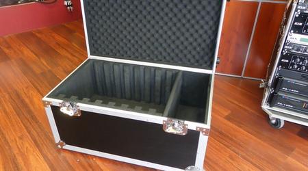 Flite Panel Laptop Roller Packer Road Case With Extendable Handles