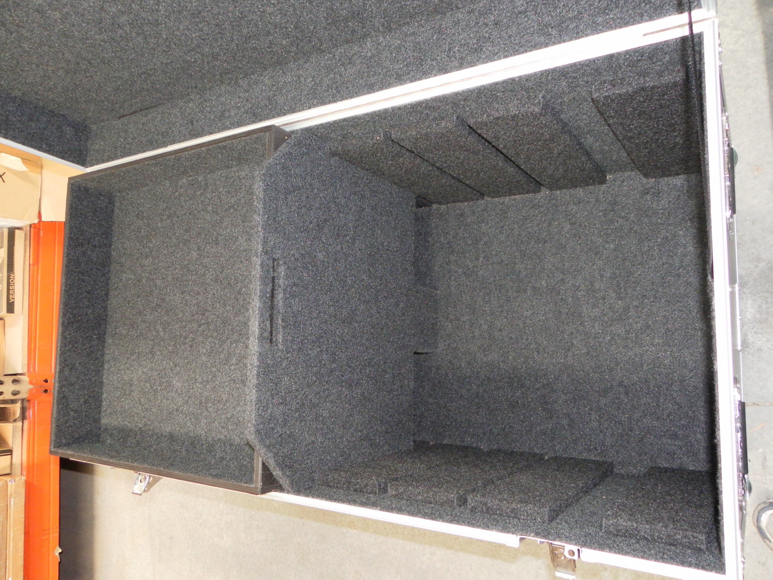 Custom Made Top Loading Packer Case With Movable Dividers and Drop Tray (view 2 of 7)