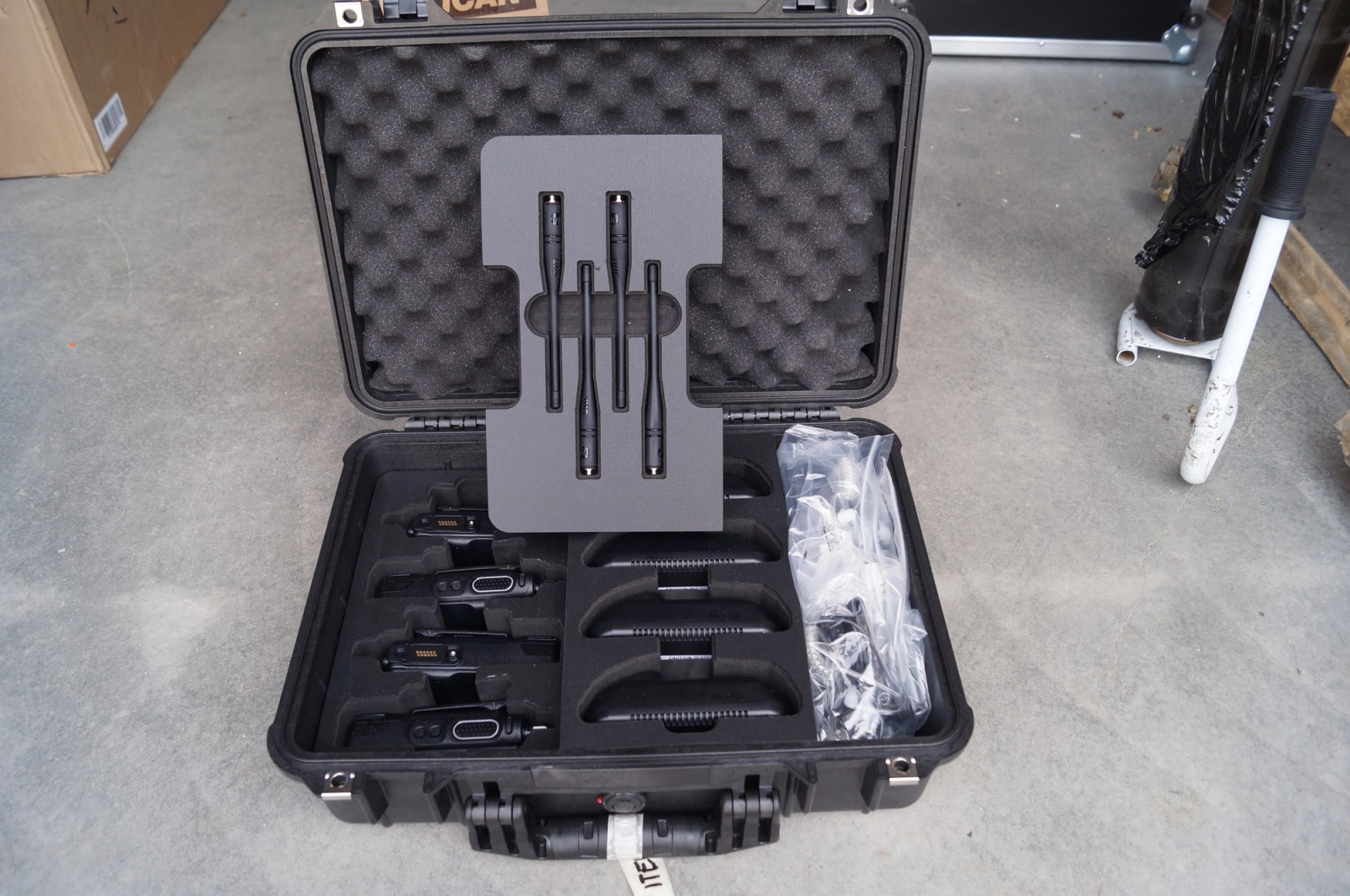 Pelican Foam Insert For 1500 To Suit Communications Equipment With Removable Inserts