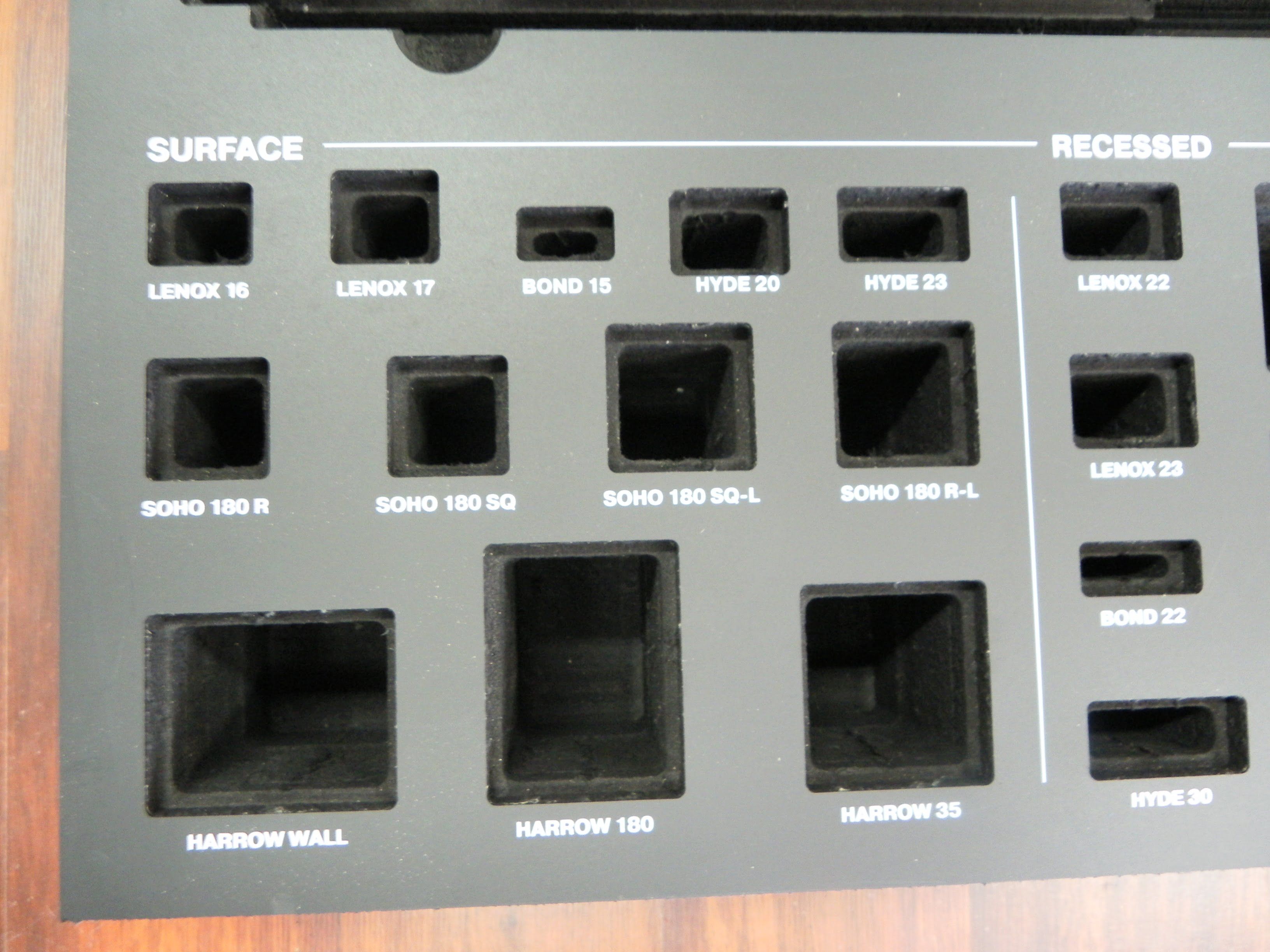 Sales Display Custom Foam Insert With Screen Printing (view 5 of 8)