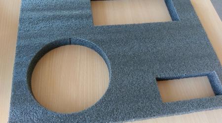 Custom Cut Pearl Foam Example