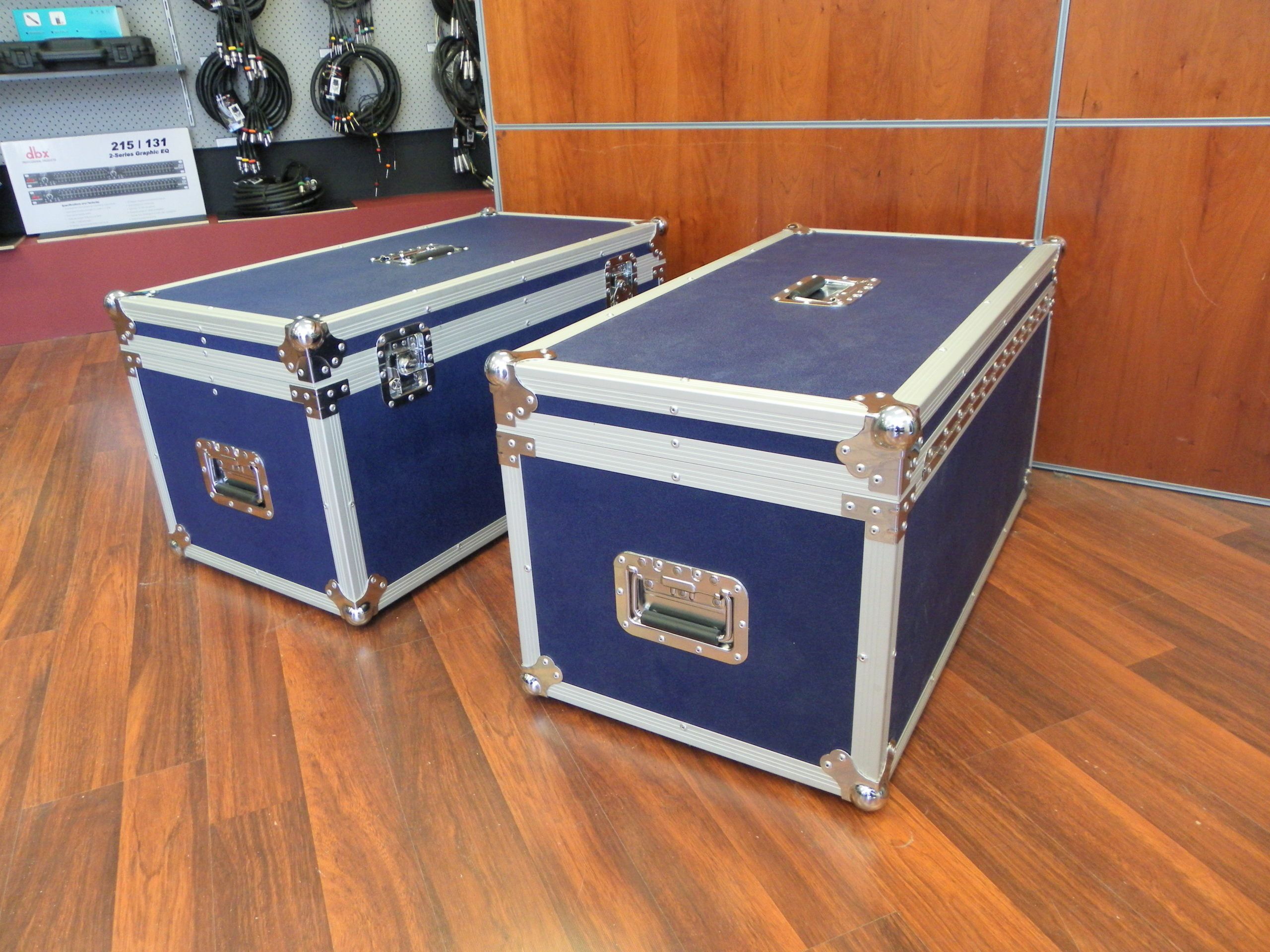 Custom Road Case To Suit Broadcast Camera w Blue Plywood Laminate (view 3 of 6)