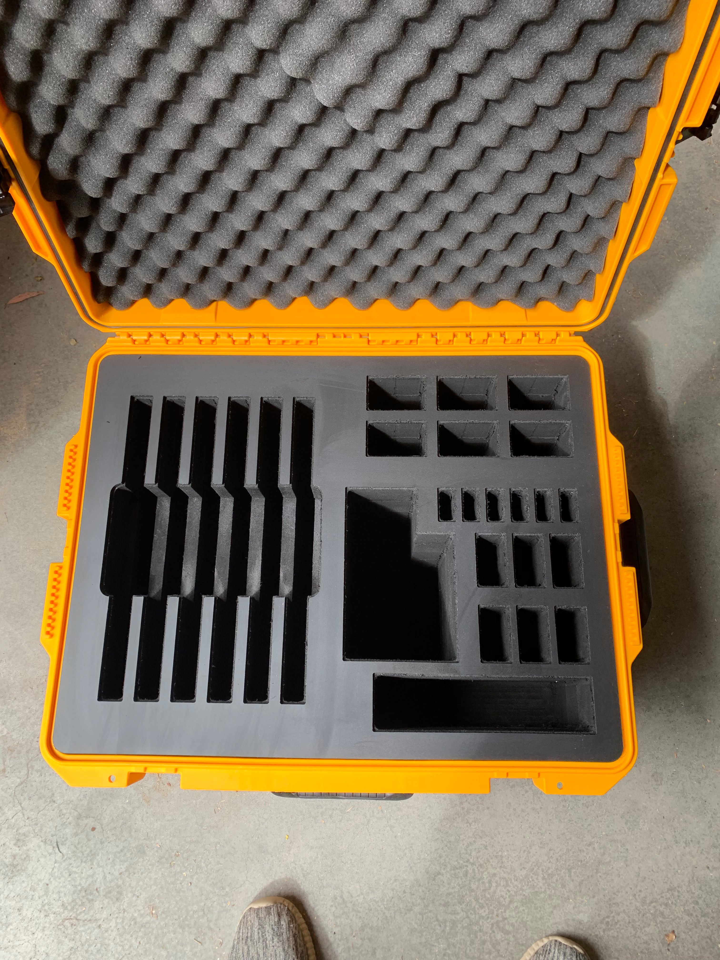 Yellow Pelican Case Custom Foam Insert For Tablets and Accessories (view 2 of 5)