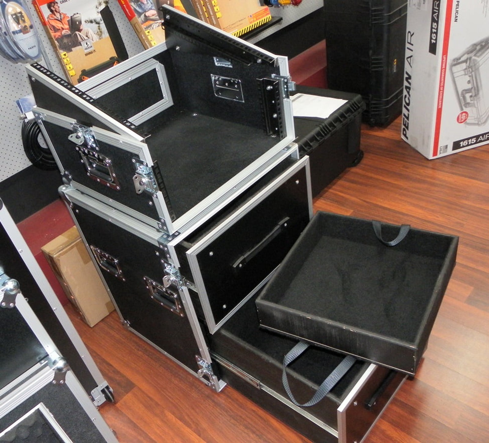 Mixer Case and Drawers Case With Removable Storage Units