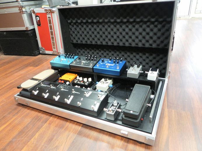 Custom Road Case For Pedalboard Pedaltrain Protectapack