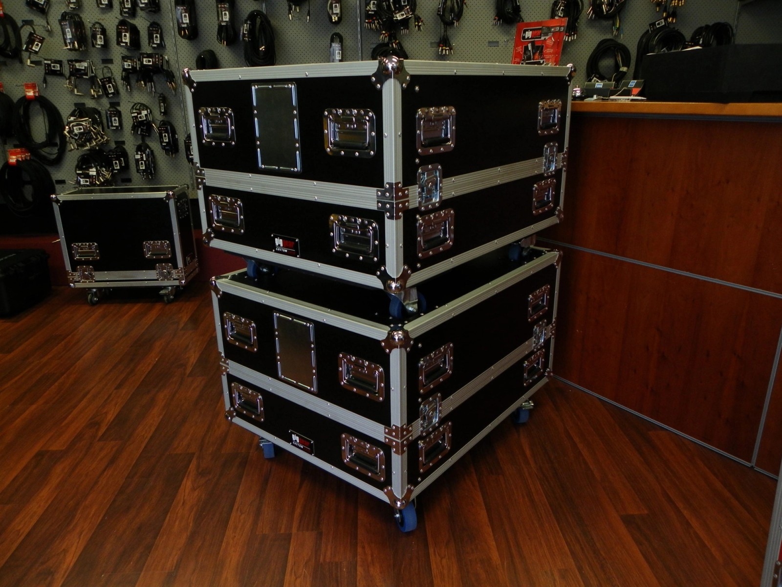 Large Stacking Projector Custom Road Case