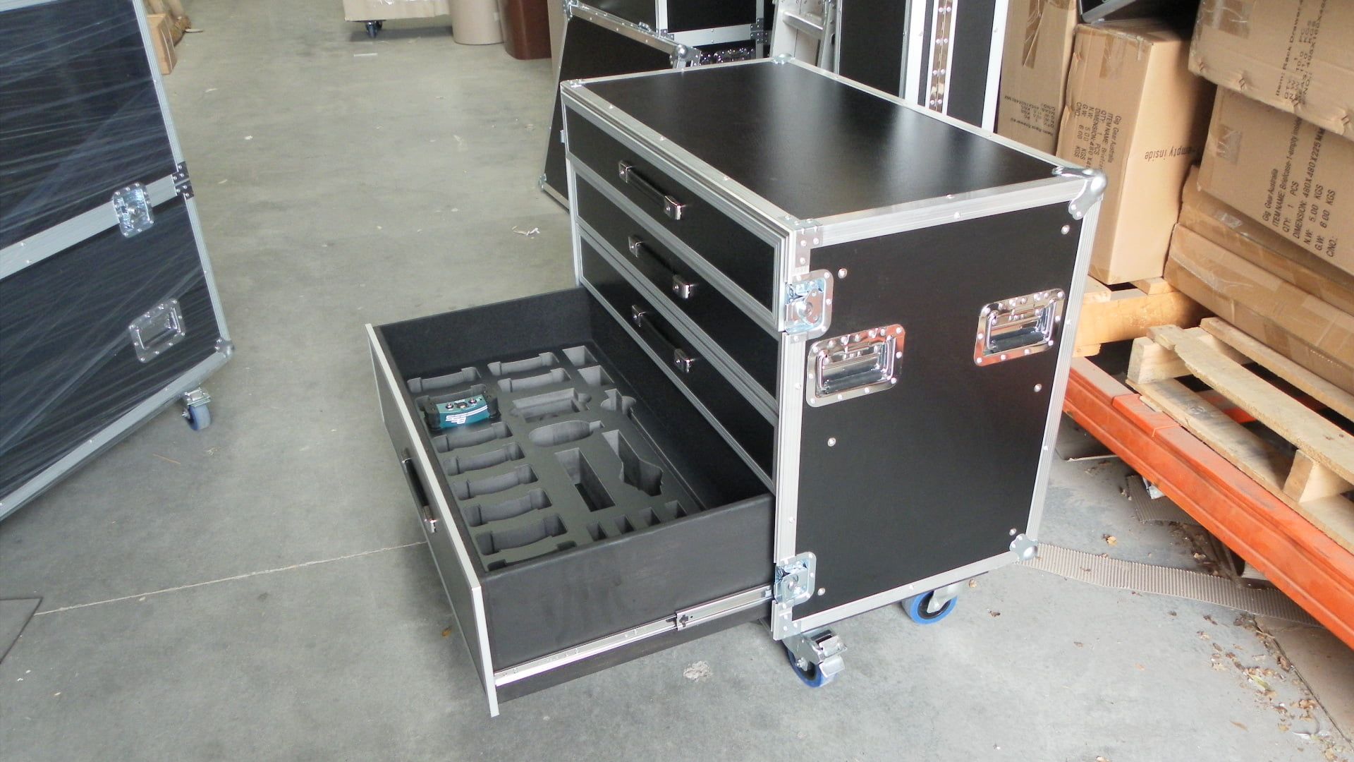 Custom Drawers Road Case With Custom Foam (view 8 of 10)