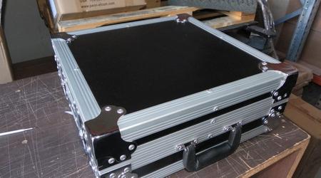 Aluminium Briefcase with Removable Knock Down Hinge Lid