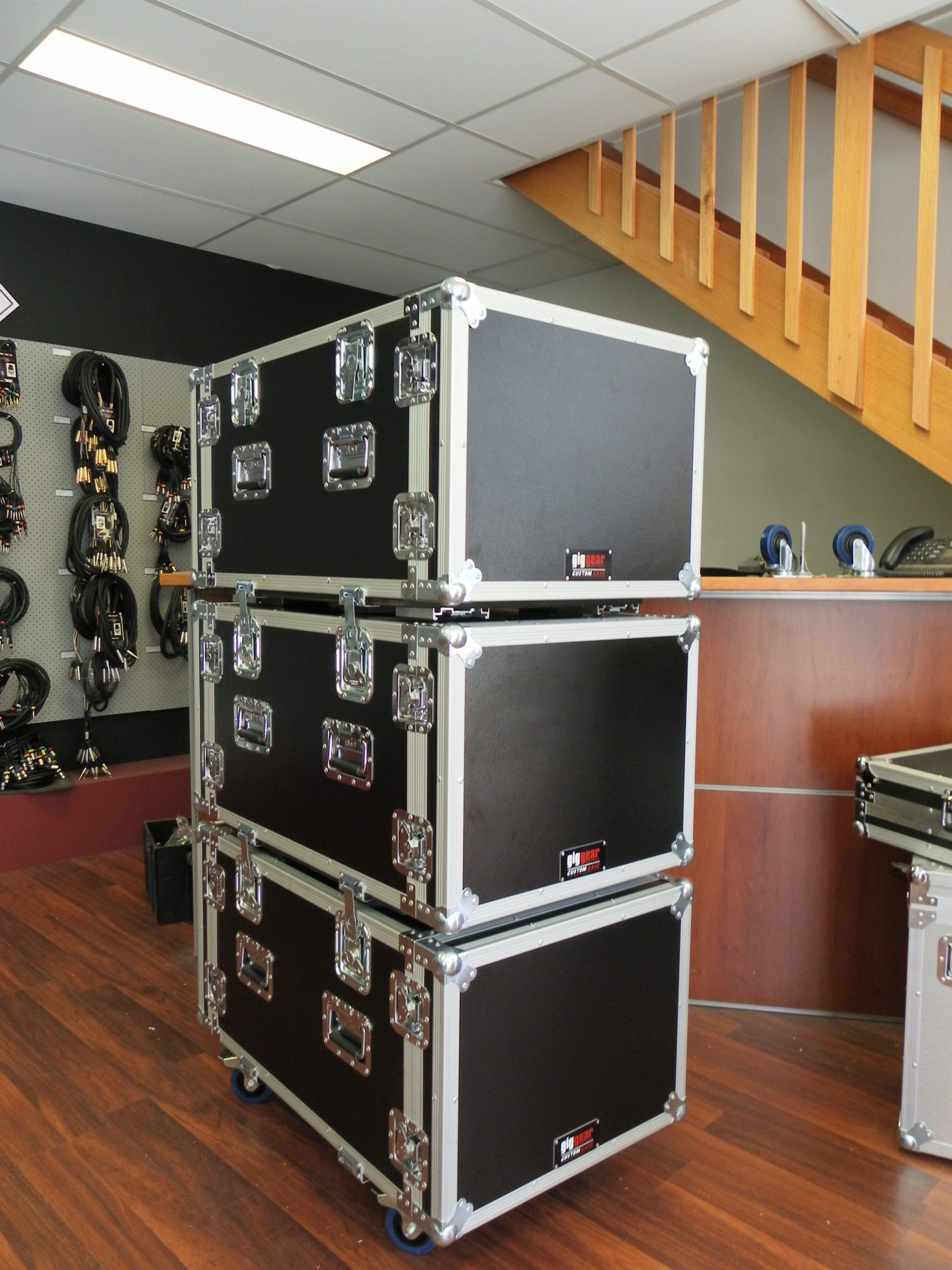 Custom Stacking Server Rack Road Case With Wheels (view 6 of 6)